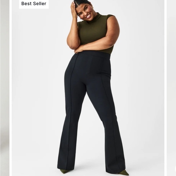 Spanx The Perfect Pant, Hi-Rise Flare Size 1X Petite - Picture 1 of 12